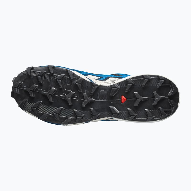 Pánske bežecké topánky Salomon Speedcross 6 GTX black/mykonos blue 4
