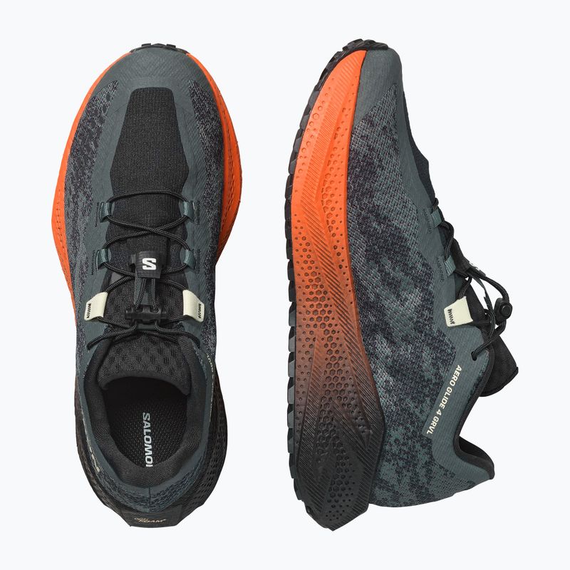 Pánske bežecké topánky Salomon Aero Glide 4 GRVL urban chic/black 5