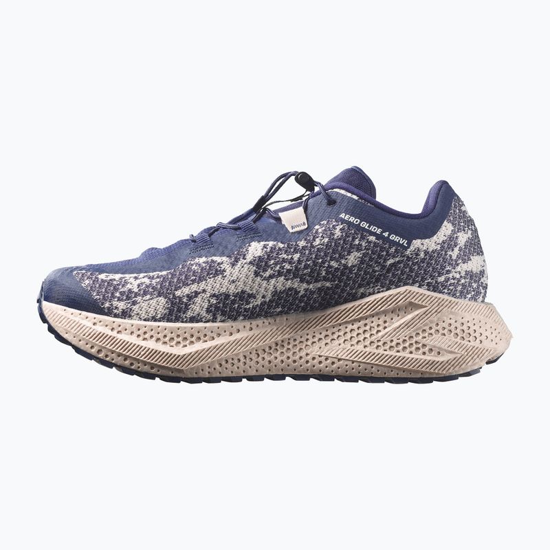Pánske bežecké topánky Salomon Aero Glide 4 GRVL maritime blue/silver cloud 2