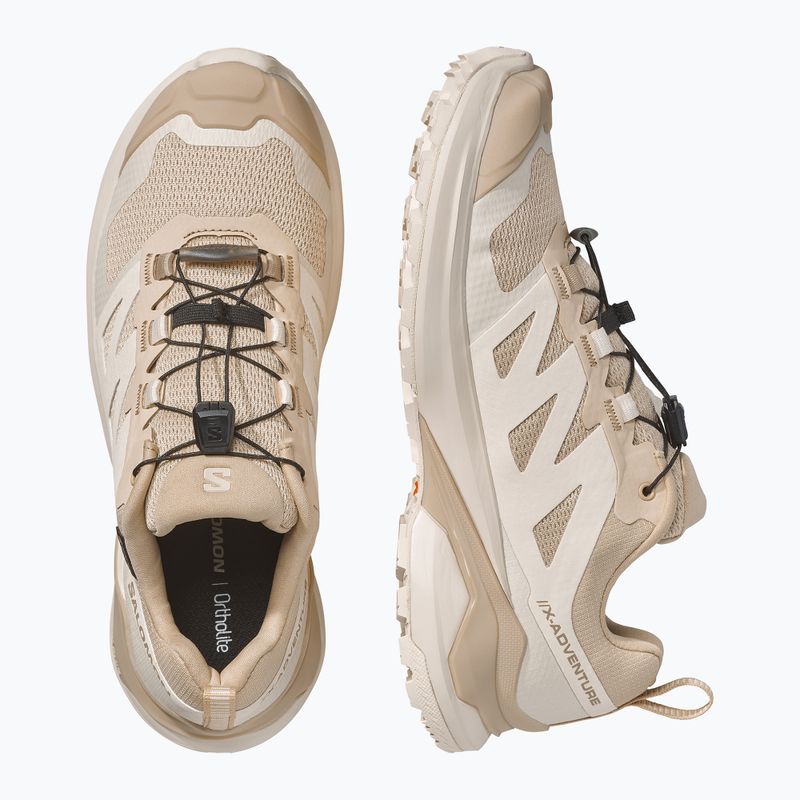 Dámske trekingové topánky Salomon X-Adventure GTX Safari/Almond Milk/Desert 3