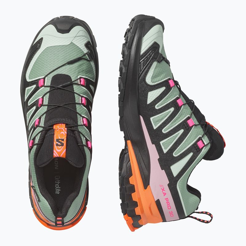 Dámske bežecké topánky Salomon XA Pro 3D V9 GTX Icon black/green milieu 3