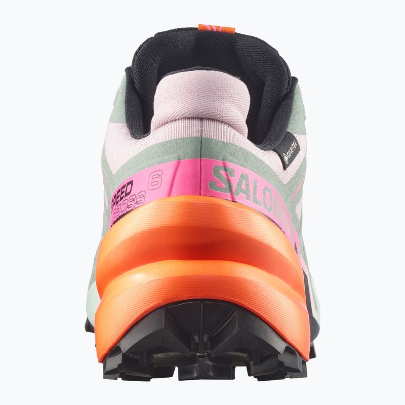 Dámske bežecké topánky Salomon Speedcross 6 GTX Icon black/green milieu 3