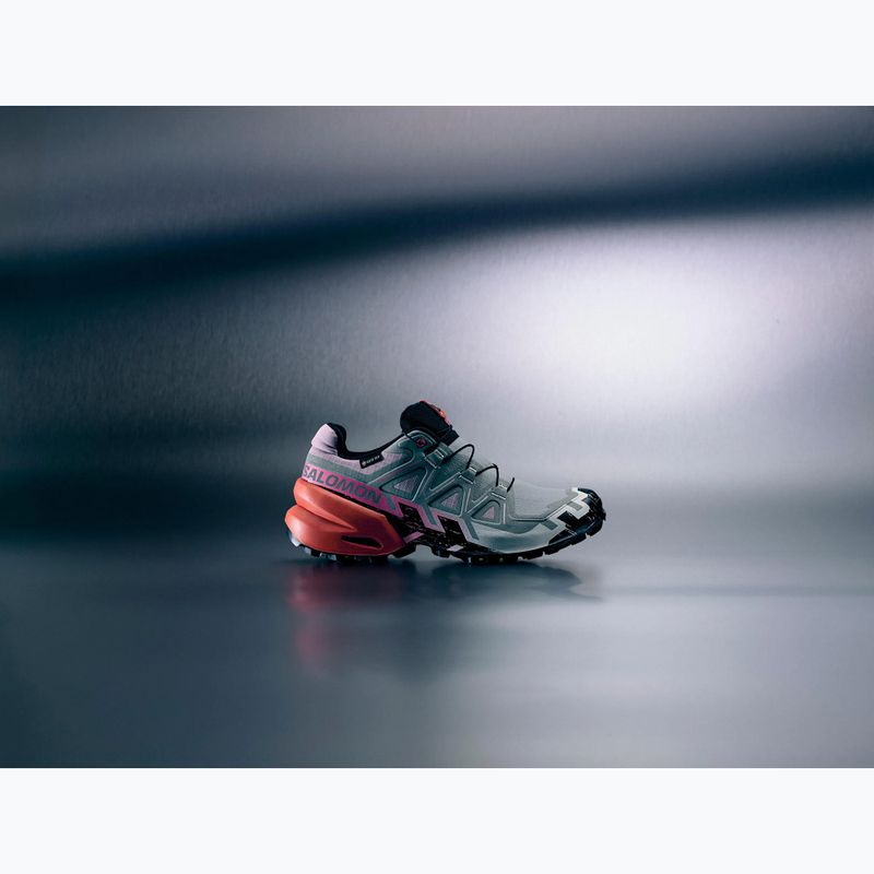 Dámske bežecké topánky Salomon Speedcross 6 GTX Icon black/green milieu 7