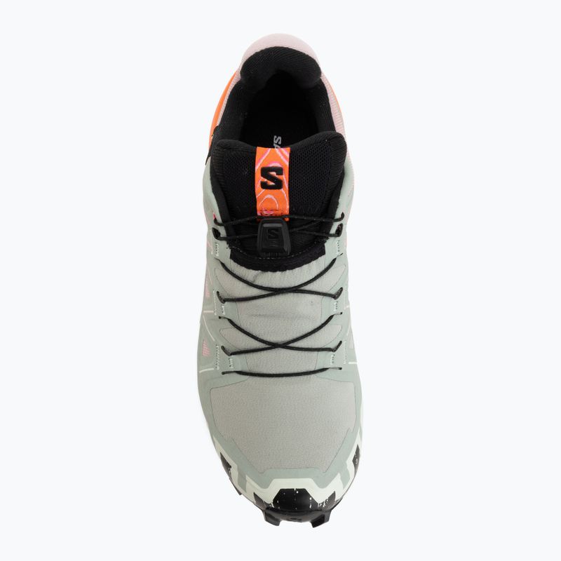 Dámske bežecké topánky Salomon Speedcross 6 GTX Icon black/green milieu 5