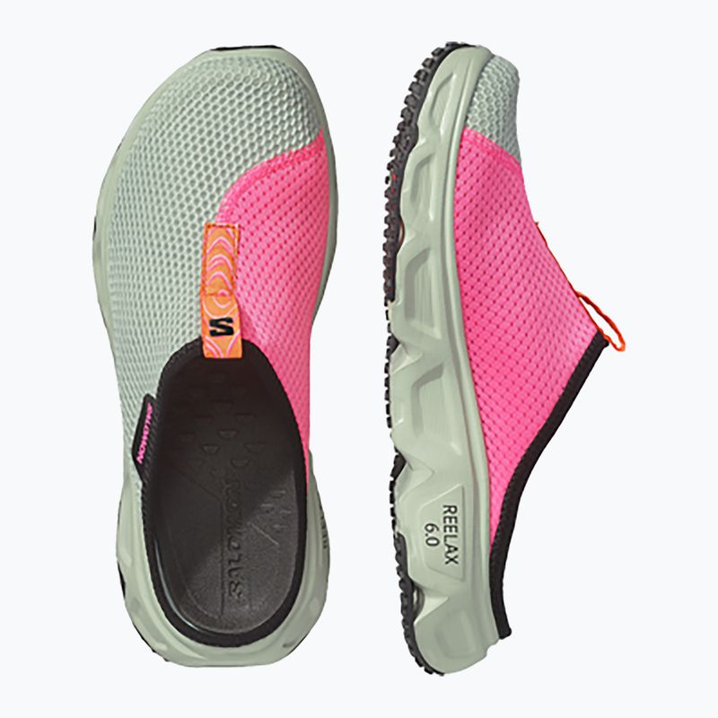 Dámske šľapky Salomon Reelax Slide 6.0 Icon Green Milieu/Black 11
