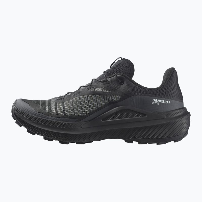 Bežecké topánky Salomon Genesis 2 Wide black/black 3