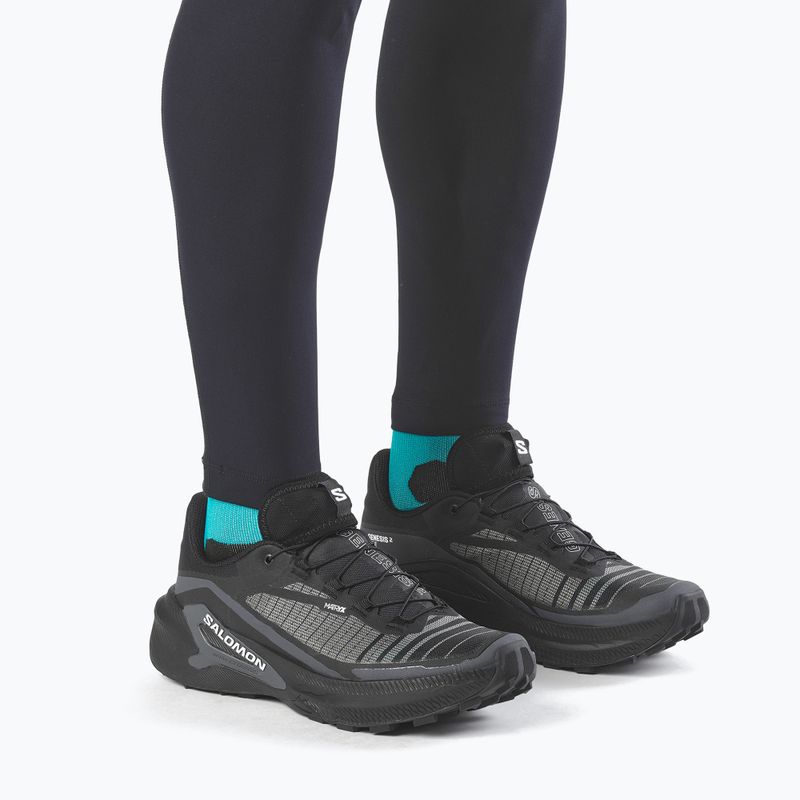 Bežecké topánky Salomon Genesis 2 Wide black/black 7