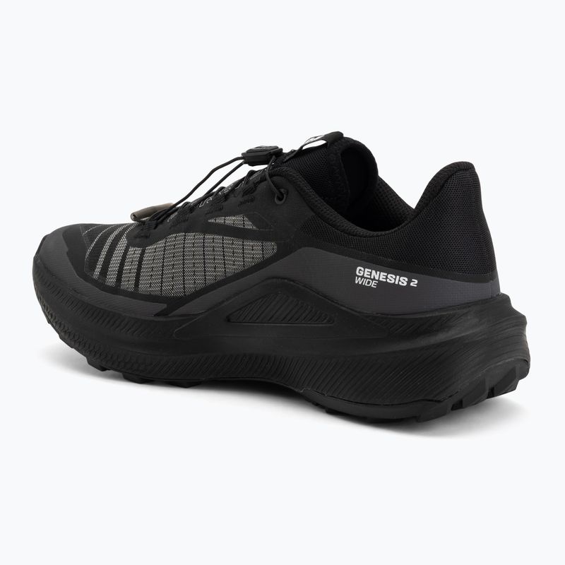 Bežecké topánky Salomon Genesis 2 Wide black/black 3