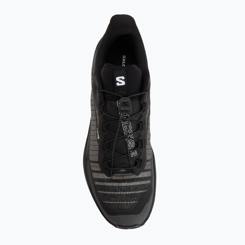 Pánske bežecké topánky Salomon Genesis 2 black/black 5