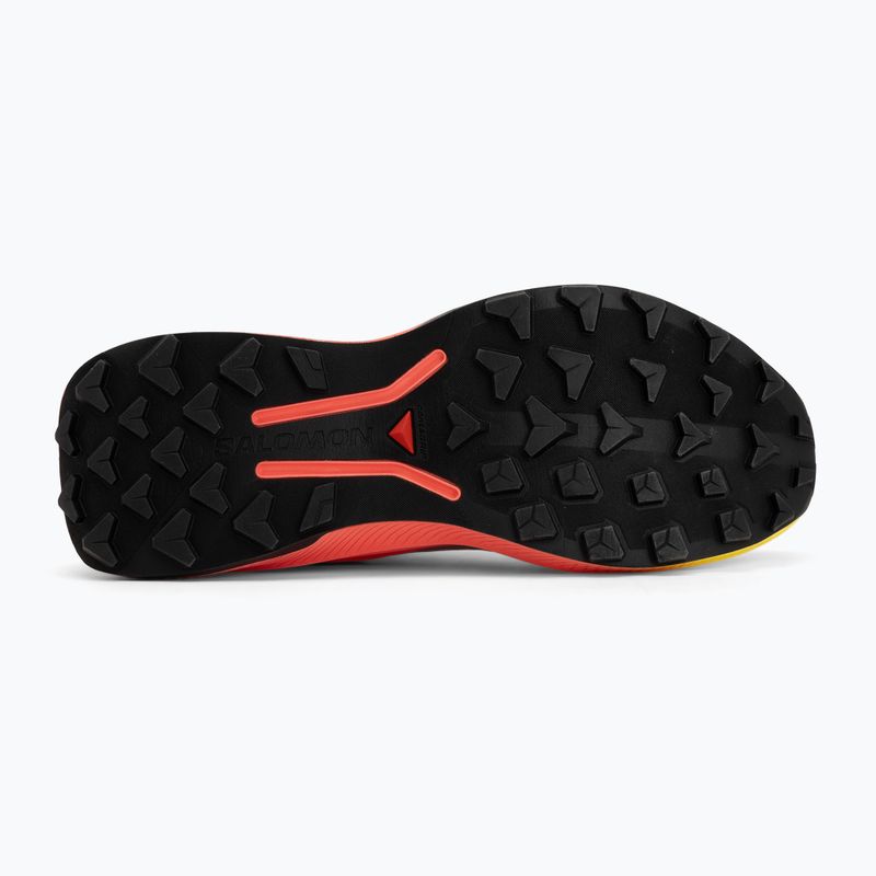 Pánske bežecké topánky Salomon Genesis 2 gray violet/safety yellow 4