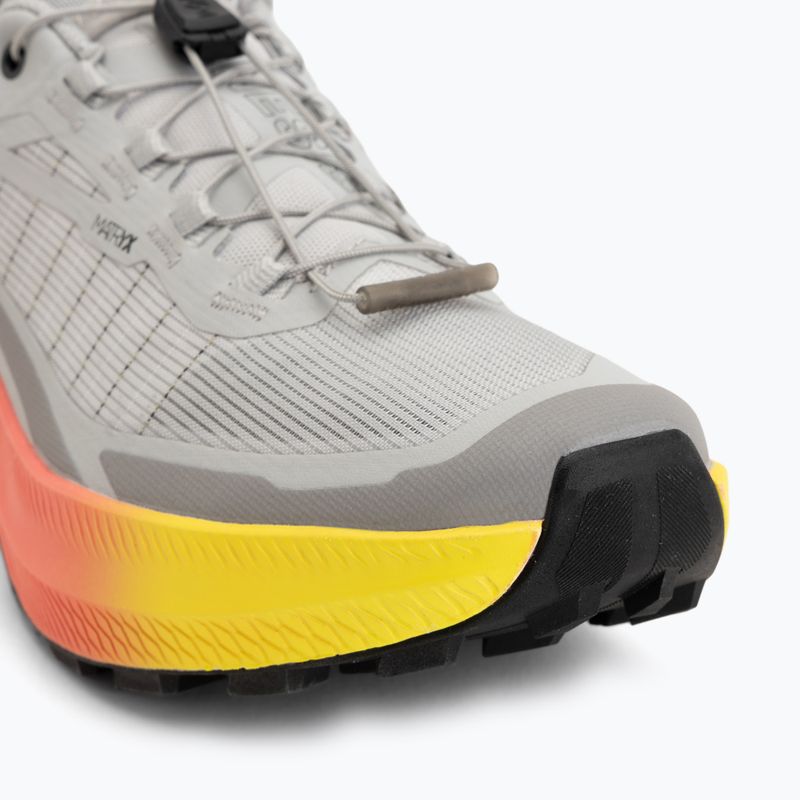Pánske bežecké topánky Salomon Genesis 2 gray violet/safety yellow 7