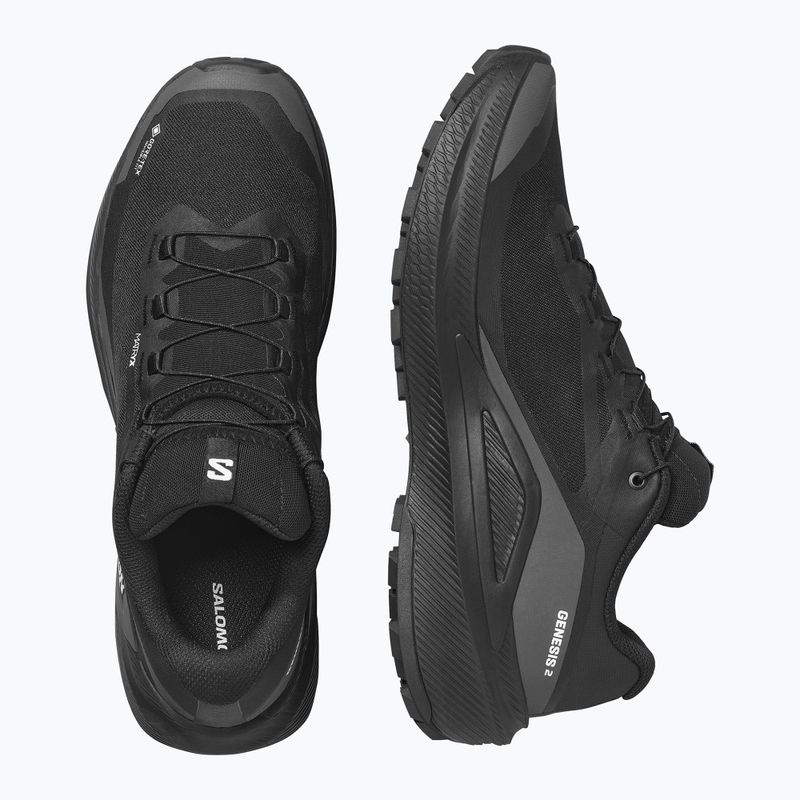Pánske bežecké topánky Salomon Genesis 2 GTX black/black 3