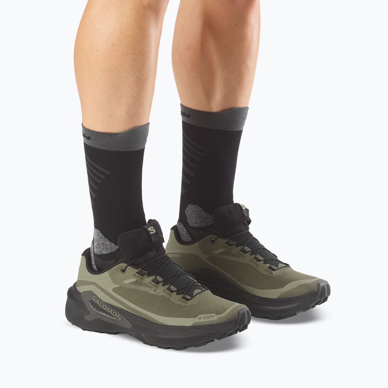 Pánske bežecké topánky Salomon Genesis 2 GTX grape leaf/black 5