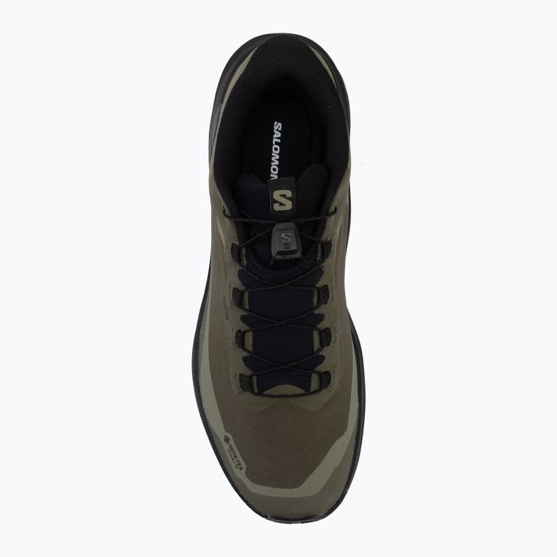 Pánske bežecké topánky Salomon Genesis 2 GTX grape leaf/black 5