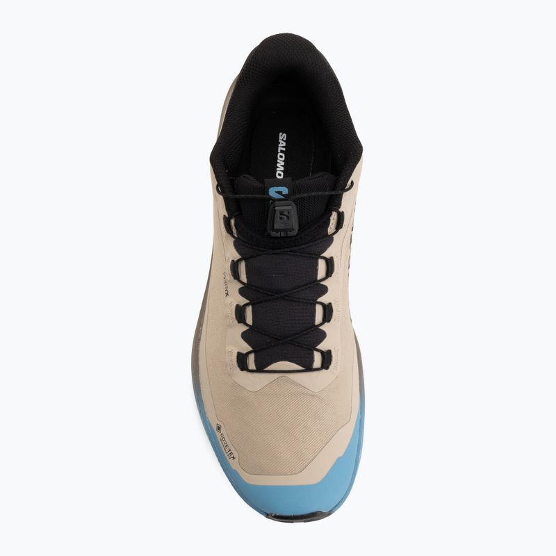 Pánske bežecké topánky Salomon Genesis 2 GTX oxford tan/walnut 5