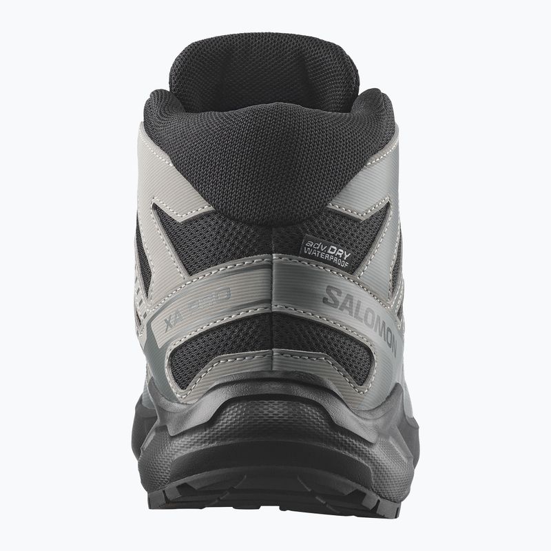Detské turistické topánky Salomon XA PRO MID Waterproof black/sedona sage 2