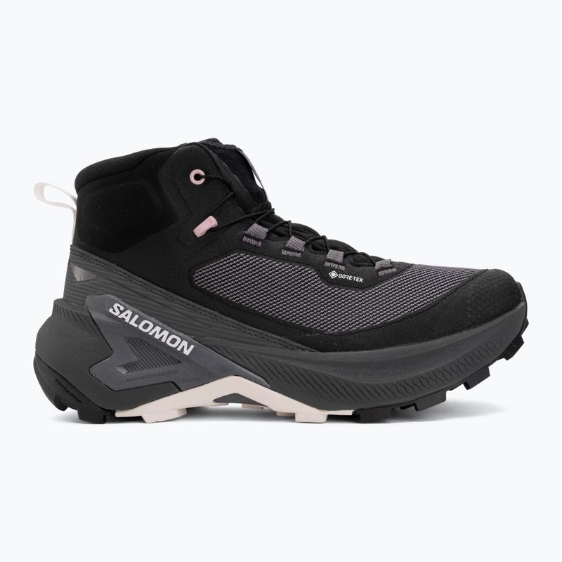 Dámske turistické topánky Salomon Genesis Mid GTX black/dawn pink 2