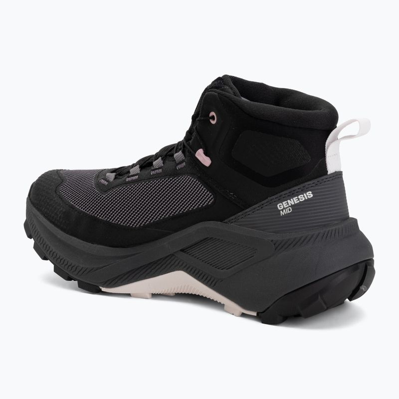 Dámske turistické topánky Salomon Genesis Mid GTX black/dawn pink 3