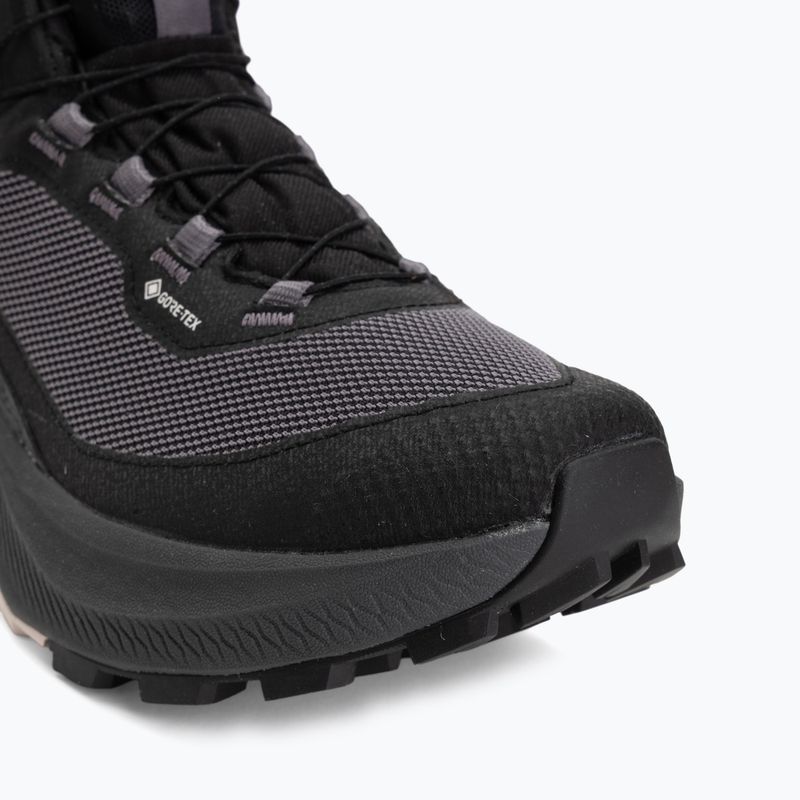 Dámske turistické topánky Salomon Genesis Mid GTX black/dawn pink 7