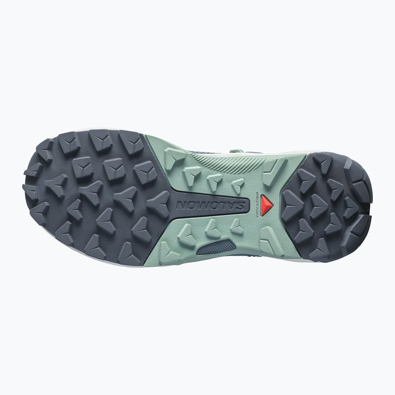 Dámske turistické topánky Salomon Genesis Mid GTX grisaille/green milieu 4