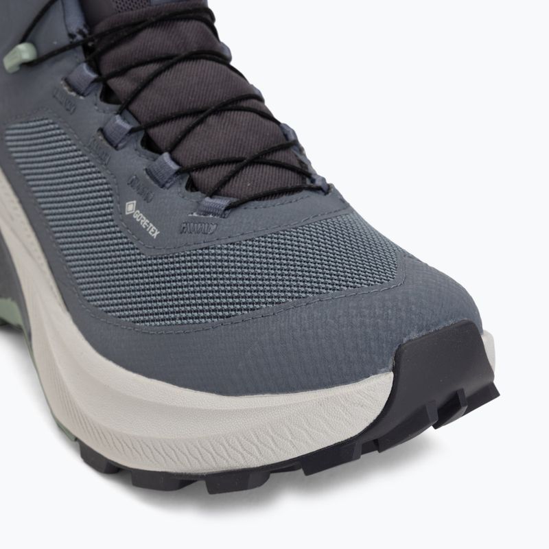 Dámske turistické topánky Salomon Genesis Mid GTX grisaille/green milieu 7
