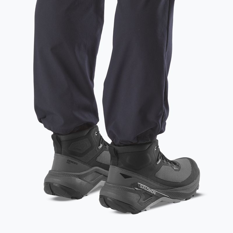 Pánske turistické topánky Salomon Genesis Mid GTX black/asphalt 5