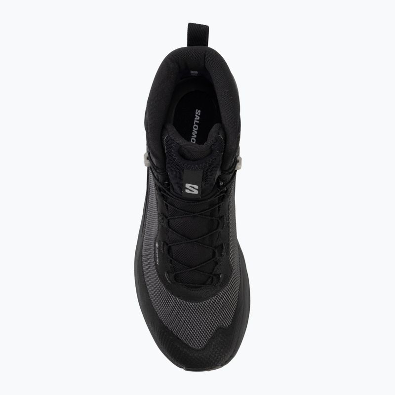 Pánske turistické topánky Salomon Genesis Mid GTX black/asphalt 5