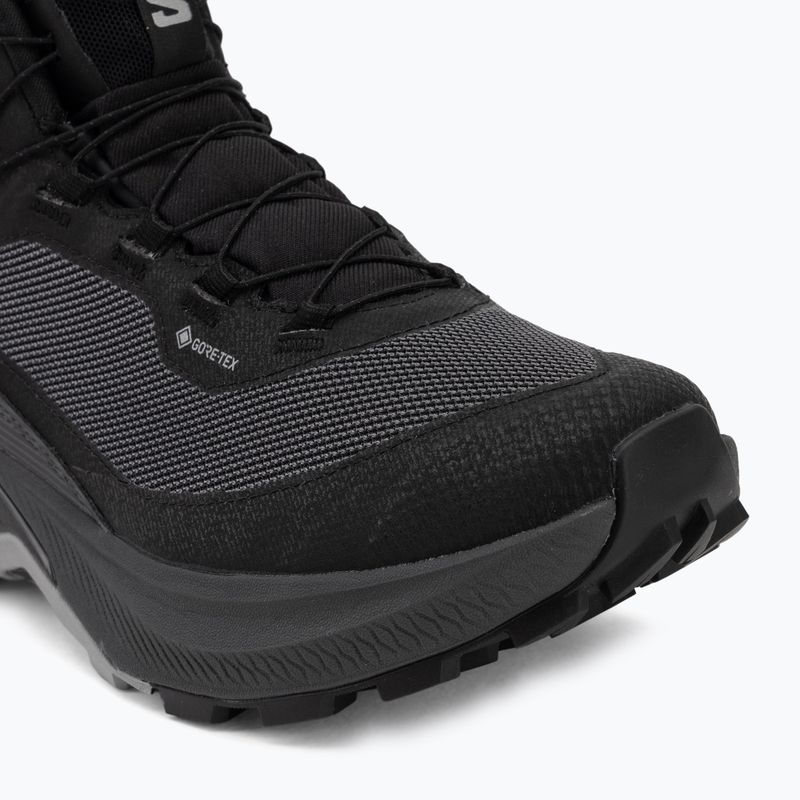 Pánske turistické topánky Salomon Genesis Mid GTX black/asphalt 7