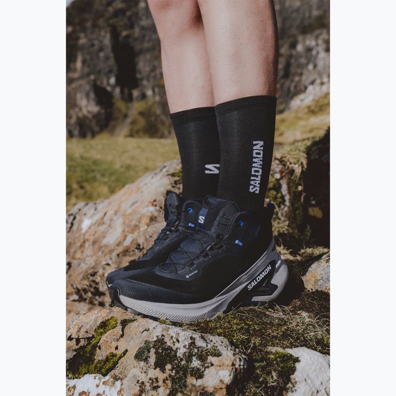 Pánske turistické topánky Salomon Genesis Mid GTX dark navy/spellbound 7