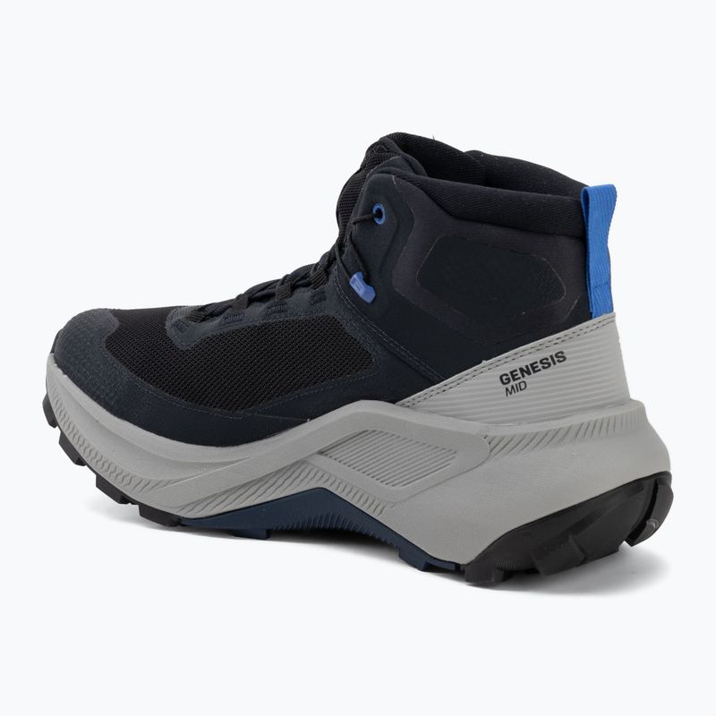 Pánske turistické topánky Salomon Genesis Mid GTX dark navy/spellbound 3