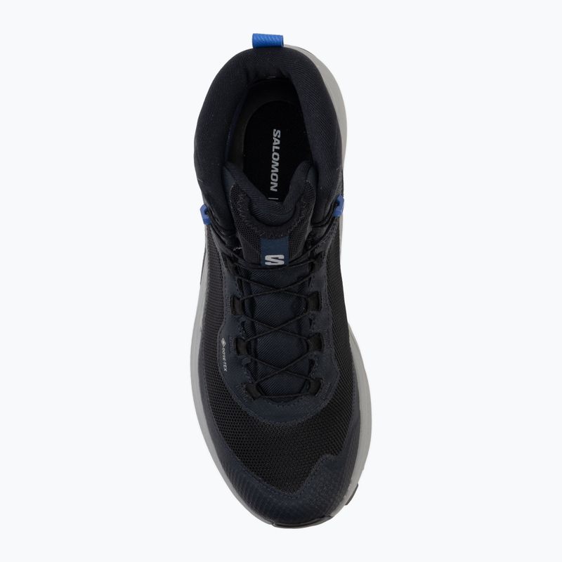 Pánske turistické topánky Salomon Genesis Mid GTX dark navy/spellbound 5