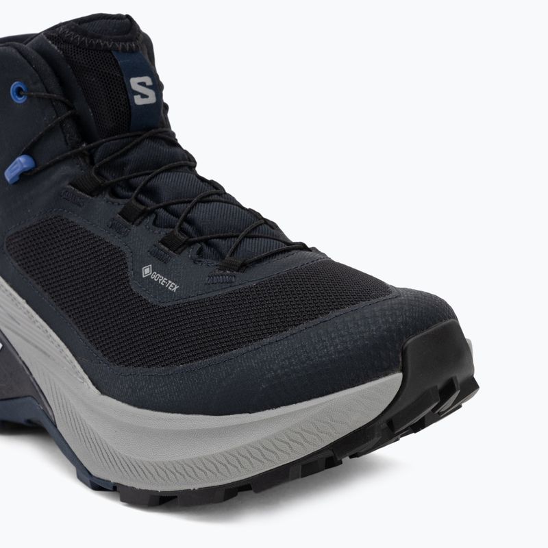 Pánske turistické topánky Salomon Genesis Mid GTX dark navy/spellbound 7
