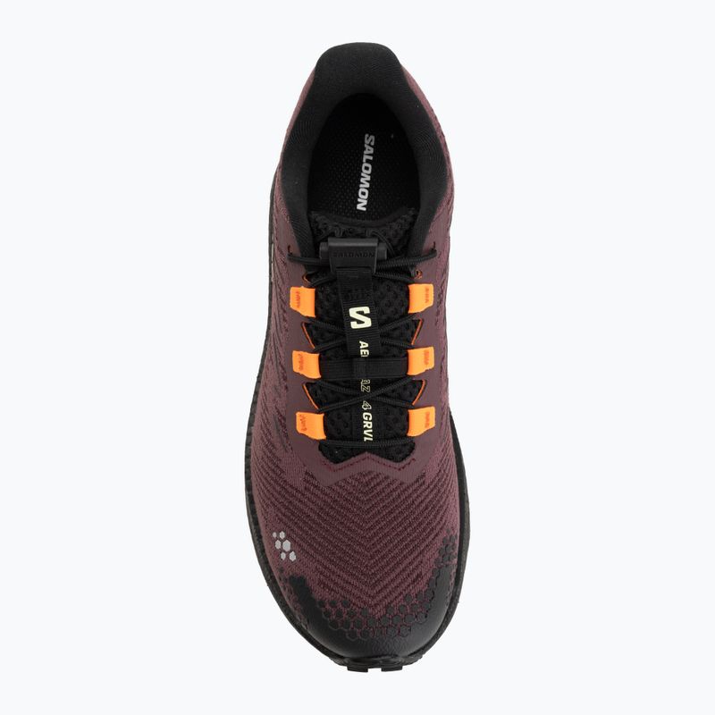 Dámske bežecké topánky Salomon Aero Blaze 4 GRVL huckleberry/black 5