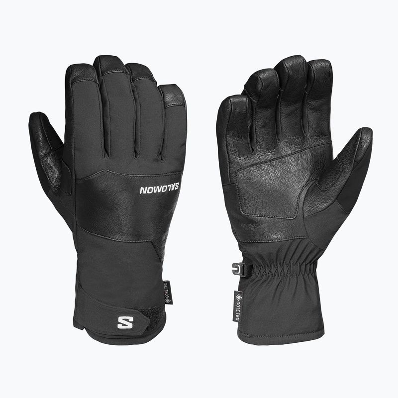 Lyžiarske rukavice Salomon Propeller Gore-Tex deep black