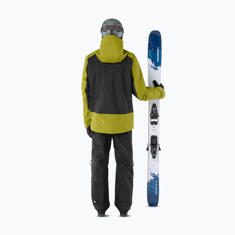Lyžiarske rukavice Salomon Propeller Gore-Tex Mitten Deep Black 5