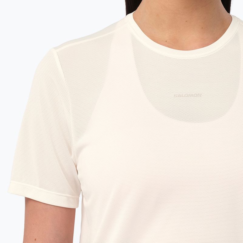 Dámske bežecké tričko Salomon Shakeout Core GFX SS Tee whisper white/pink frosting 3