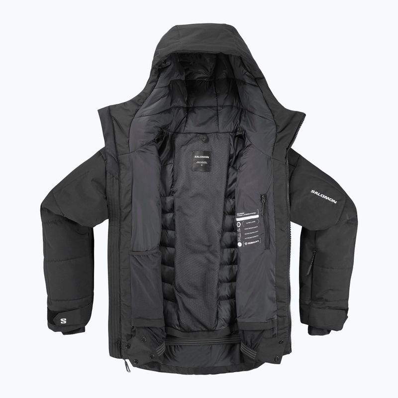 Dámska lyžiarska bunda Salomon Whitelight deep black 7
