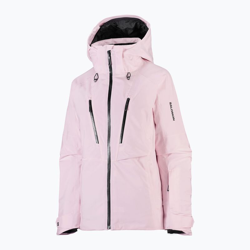 Dámska lyžiarska bunda Salomon Brilliant 2.0 icy pink 7