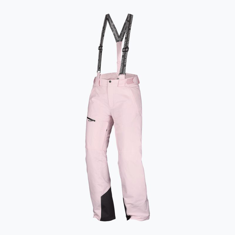 Dámske lyžiarske nohavice Salomon Brilliant icy pink 6