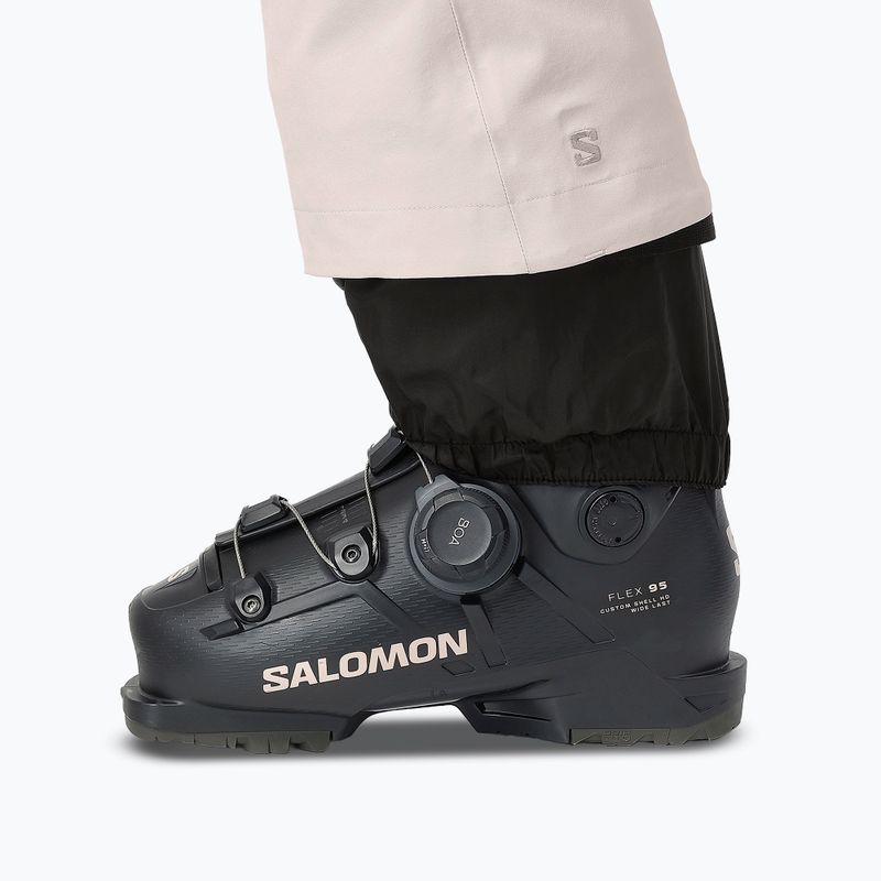 Dámske lyžiarske nohavice Salomon Edge silver cloud 4