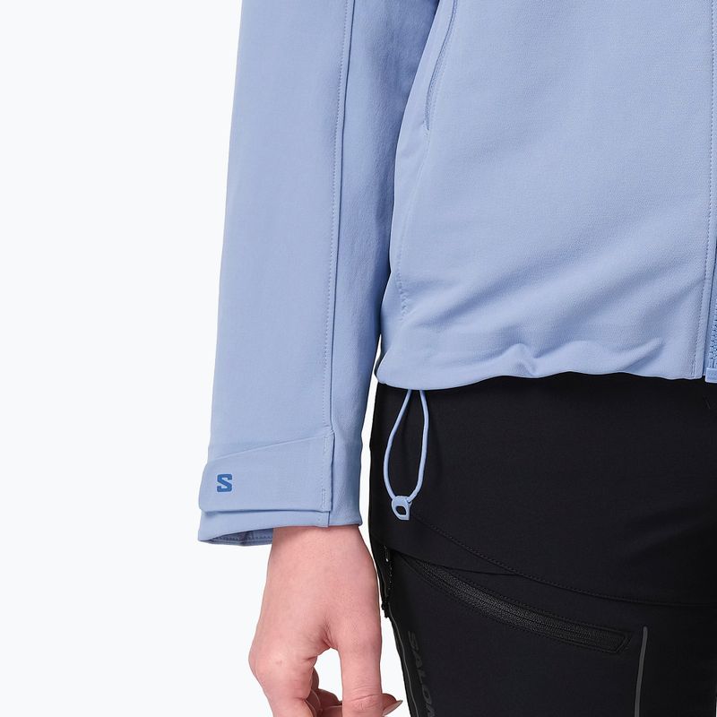 Dámska bunda Salomon Outpeak Softshell tempest 5