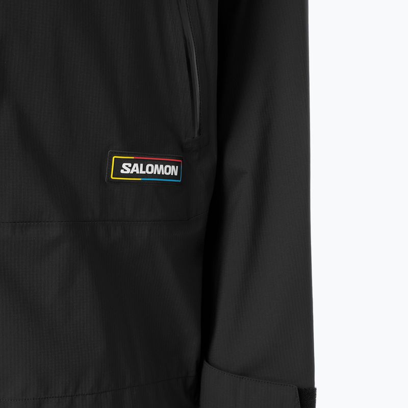 Pánska nepremokavá bunda Salomon Outquest 2.5L deep black 4