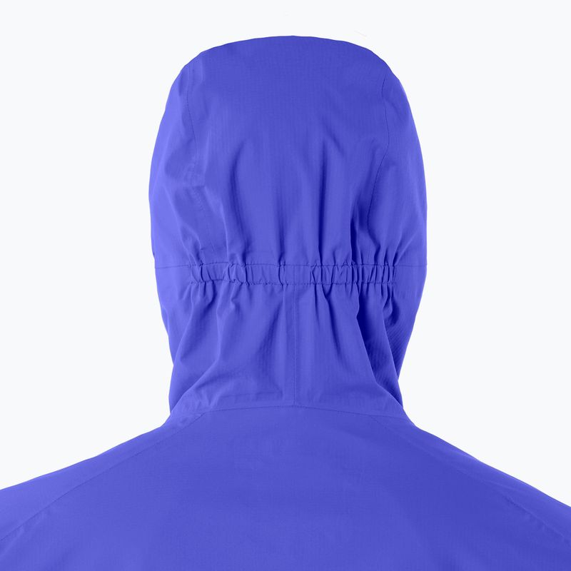 Pánska bežecká bunda Salomon Bonatti Waterproof clematis blue 3