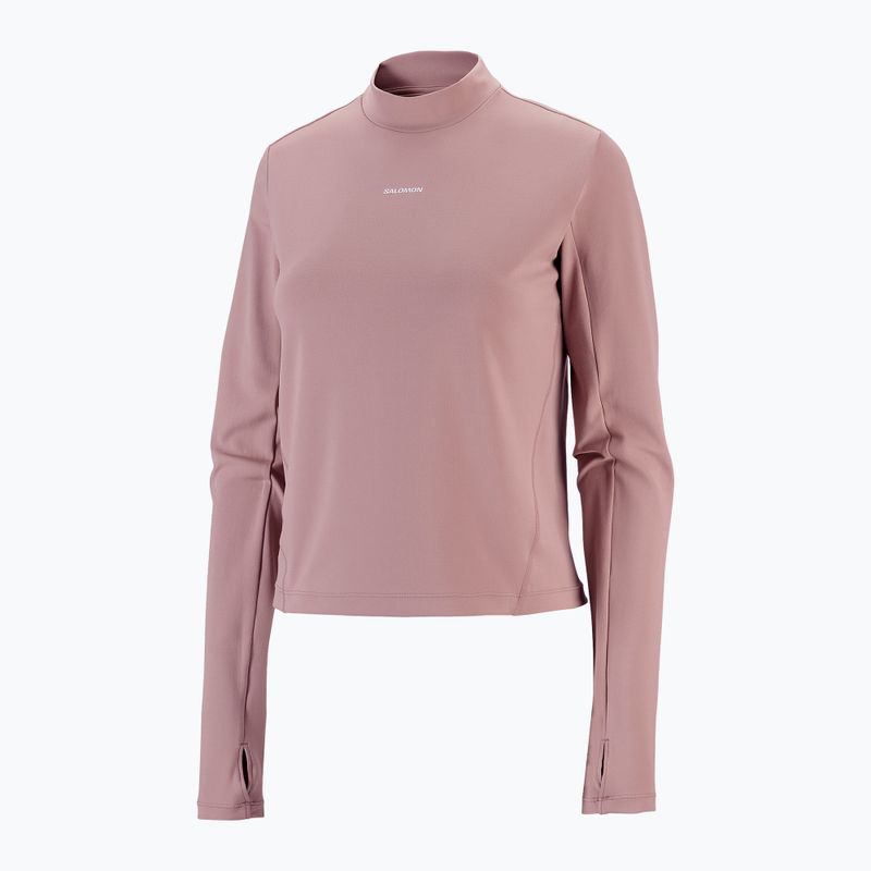 Dámske bežecké tričko longsleeve Salomon Bliss antler 5