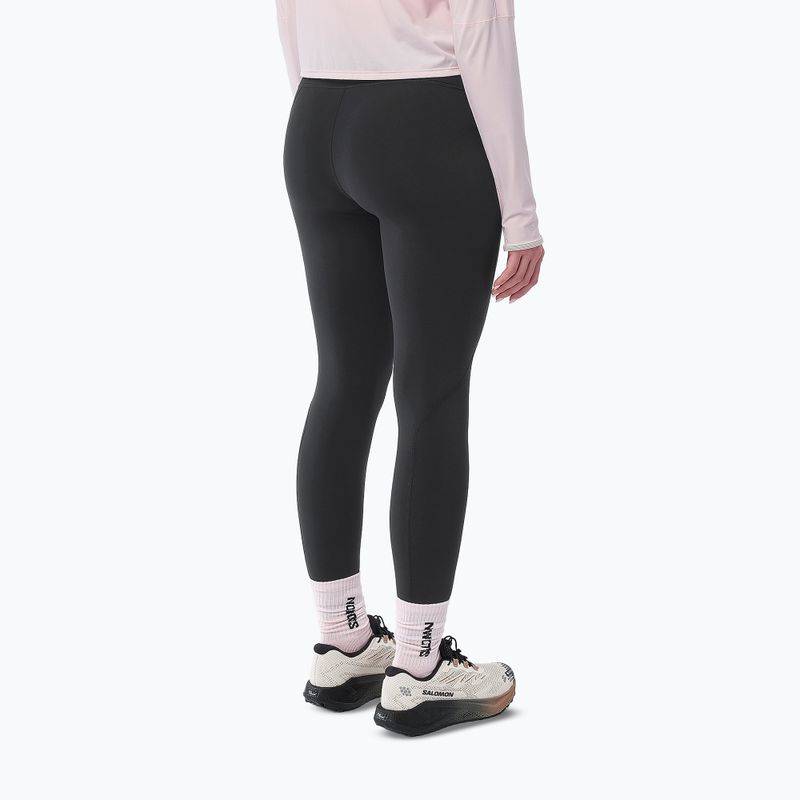 Dámske bežecké legíny Salomon Shakeout Core Warm Tights deep black 2