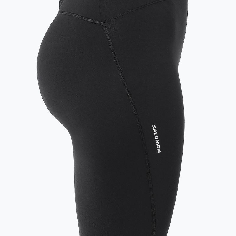 Dámske bežecké legíny Salomon Shakeout Core Warm Tights deep black 3
