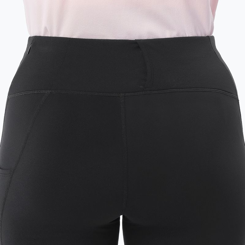 Dámske bežecké legíny Salomon Shakeout Core Warm Tights deep black 5