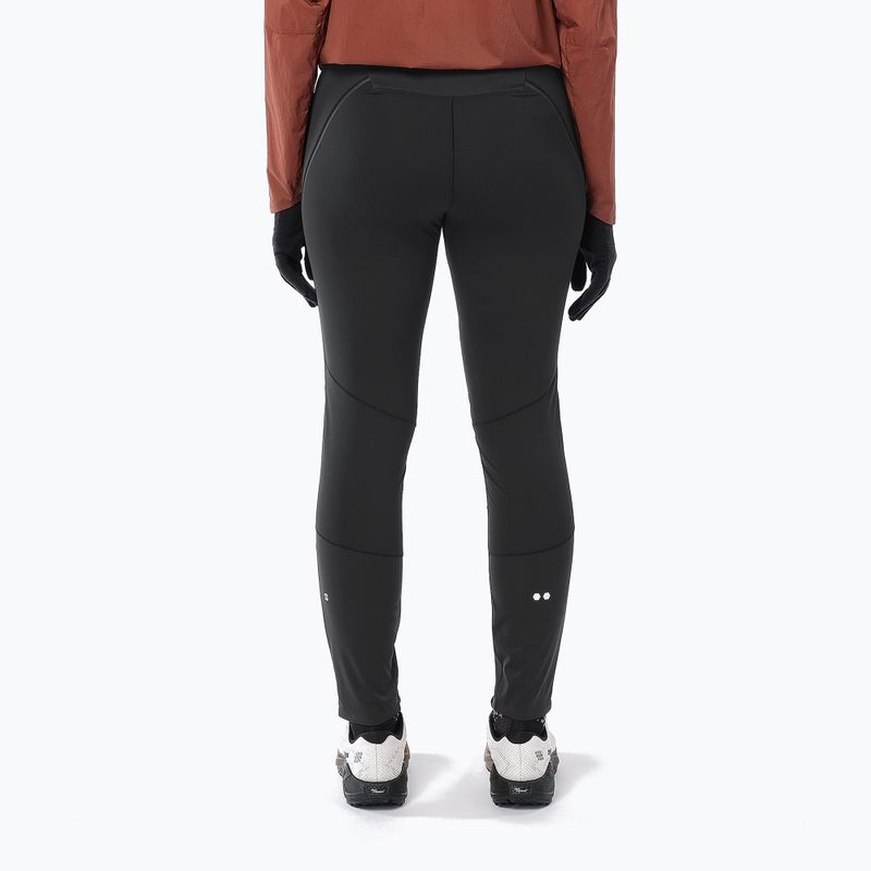Dámske bežecké legíny Salomon Sense Softshell Tights deep black 2