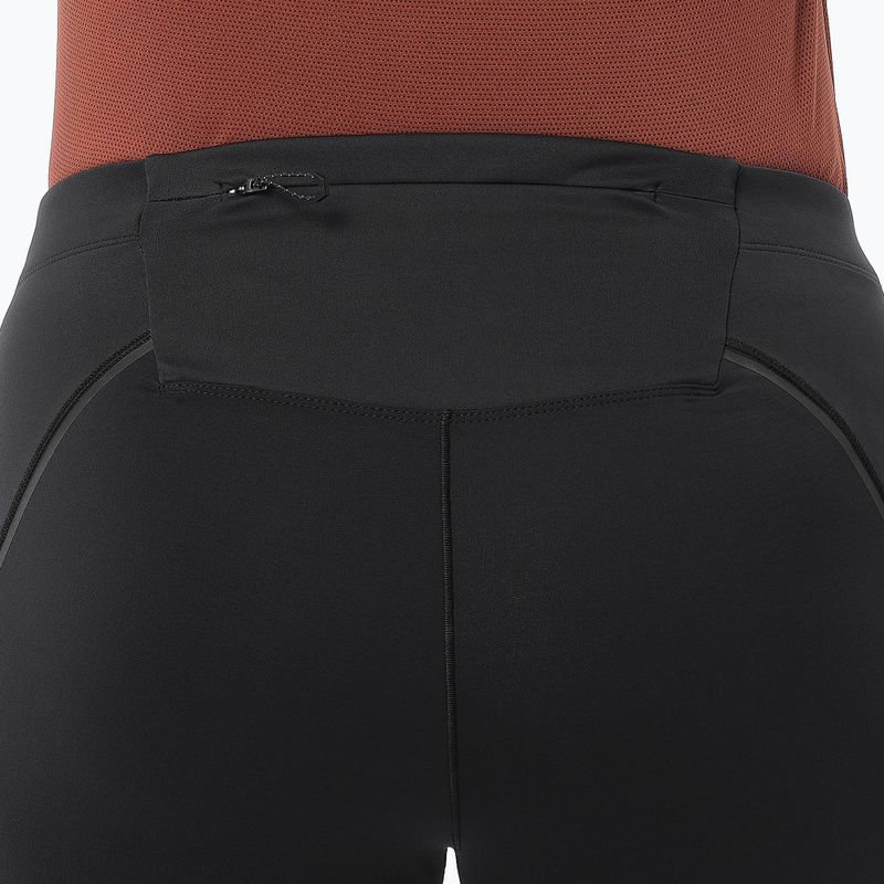 Dámske bežecké legíny Salomon Sense Softshell Tights deep black 4