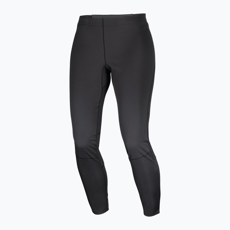 Dámske bežecké legíny Salomon Sense Softshell Tights deep black 7